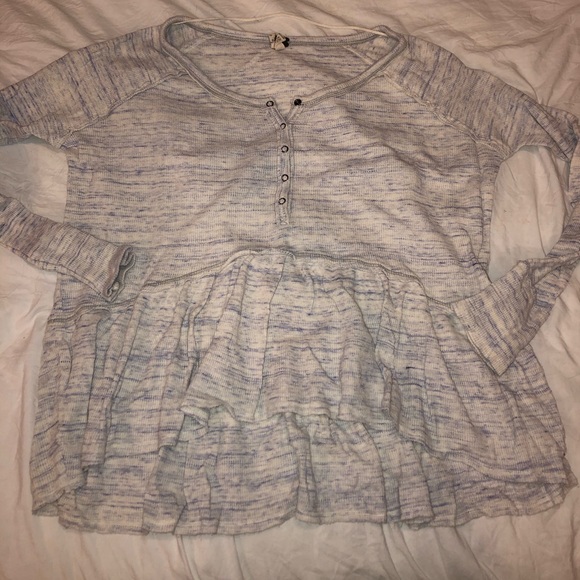 Free People Peplum Thermal - Picture 5 of 6